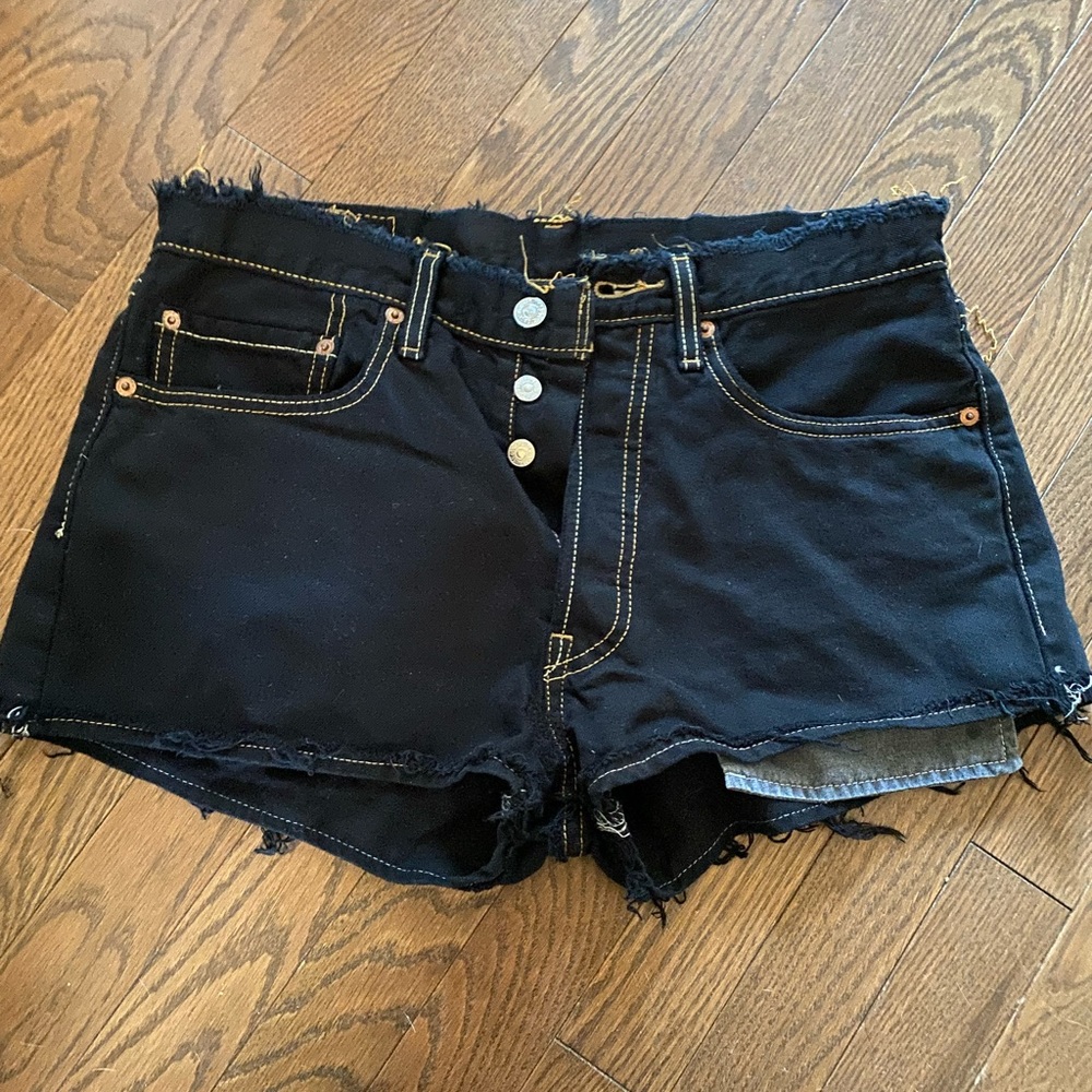 Levi’s button fly shorts